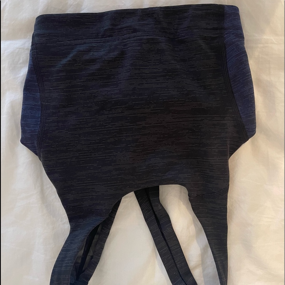 outdoor voices high neck sports bra/crop top